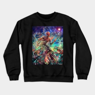 "Cosmic Embers" Crewneck Sweatshirt